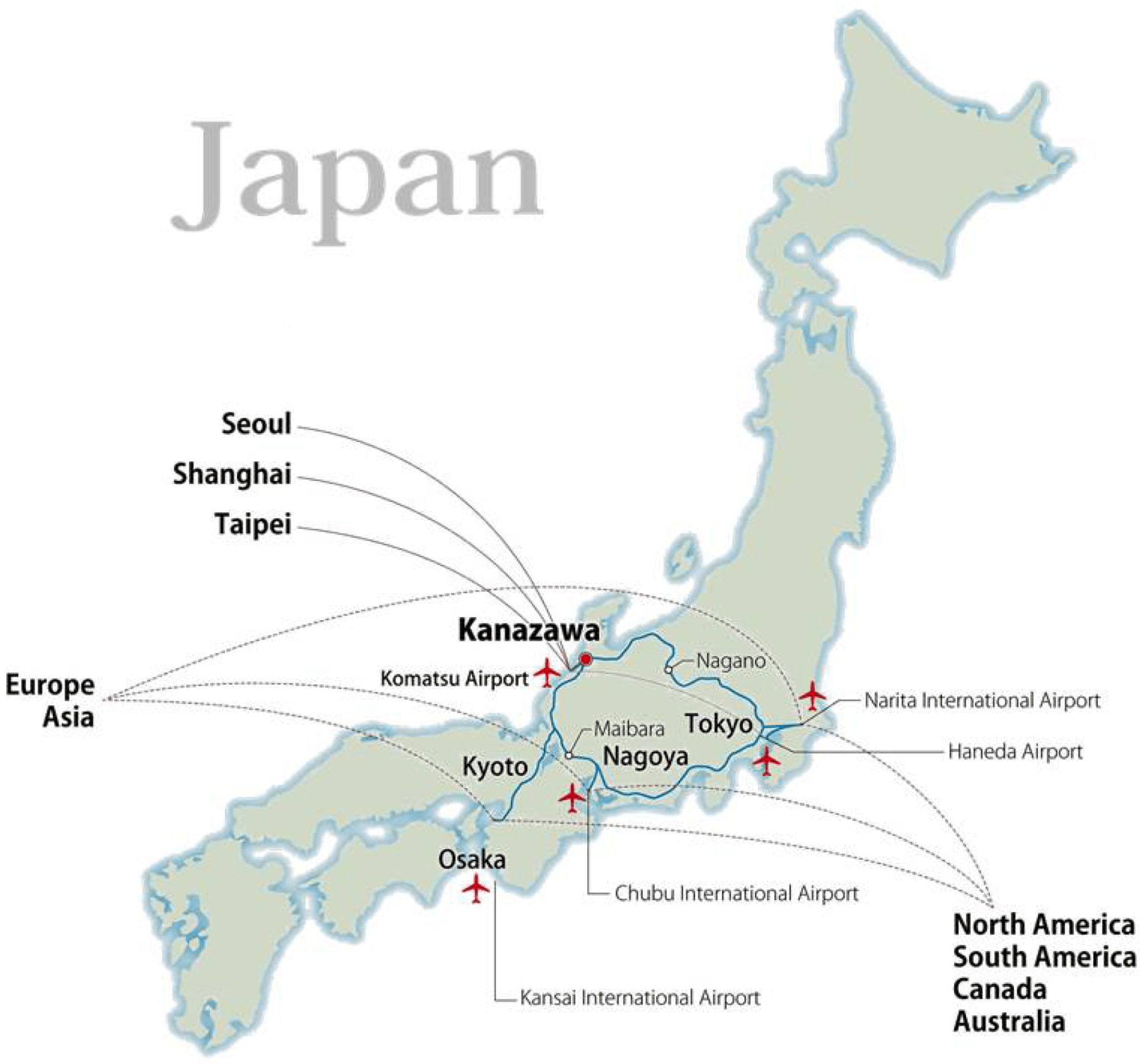 Japan Map